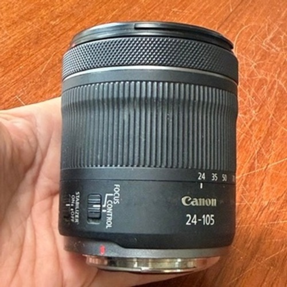 Canon RF 24-105mm F4-7.1 IS STM Lens *Needs Cleaned Not Tested No Lens Covers